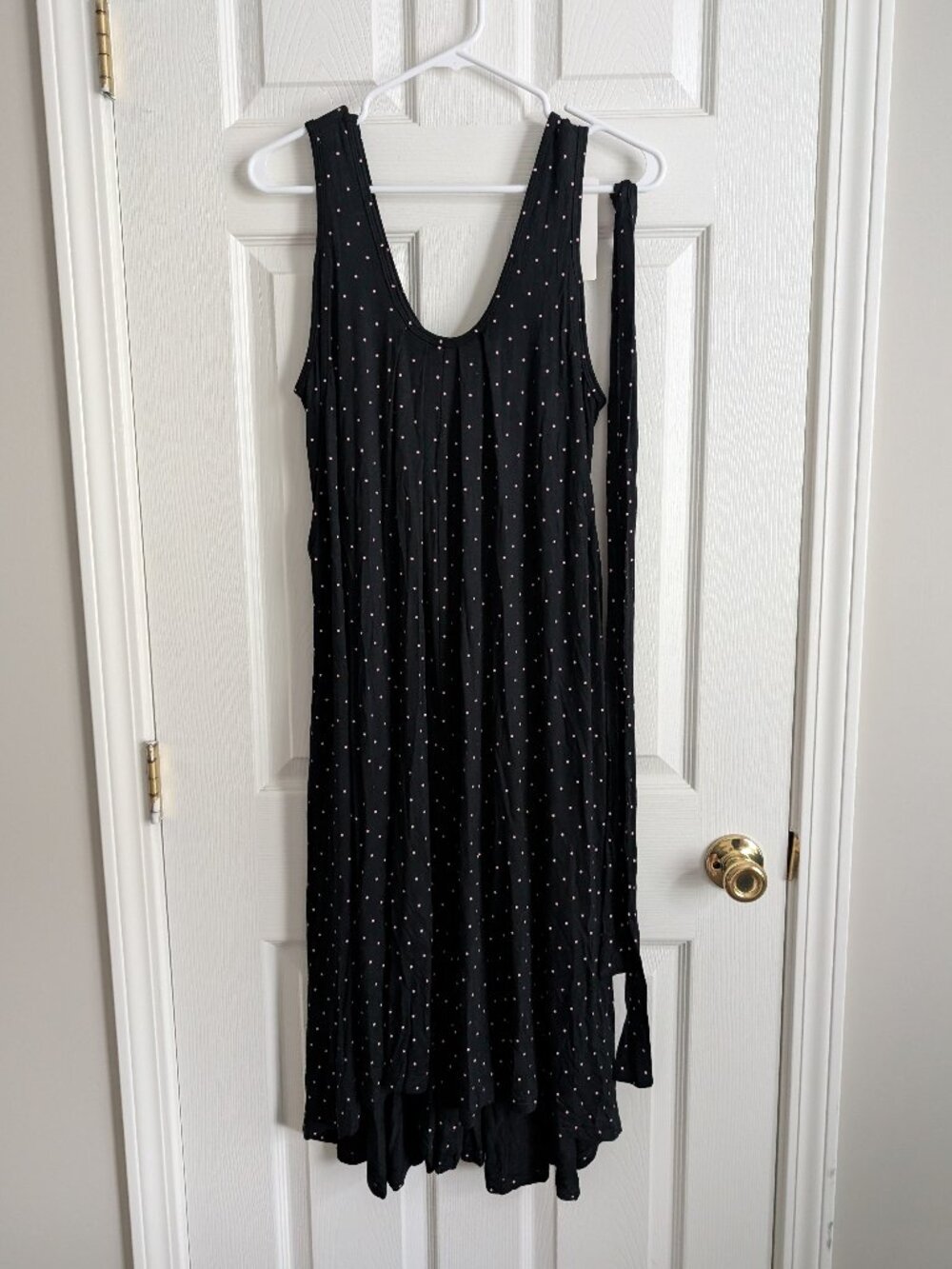 Latched Mama - Momper - Black with Pink Polka Dots 6/18